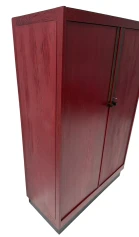 Art Deco Modernist Armoire by A.H. Jansen for L.O.V. Oosterbeek, 1920s 2